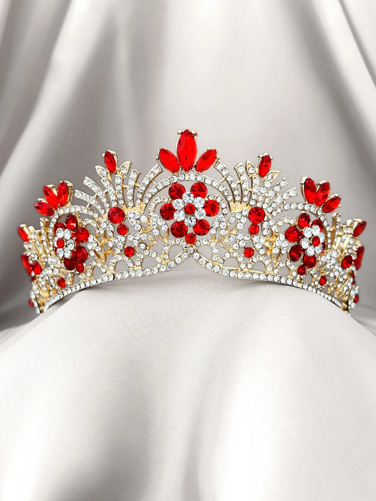 Tiara Aura Real – Rubí