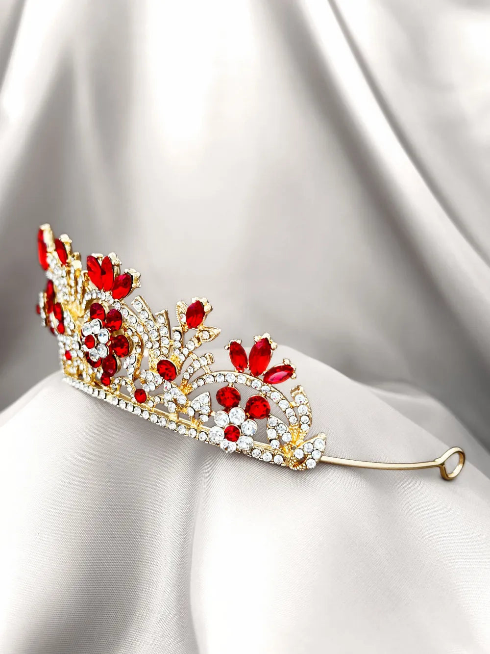 Tiara Aura Real – Rubí