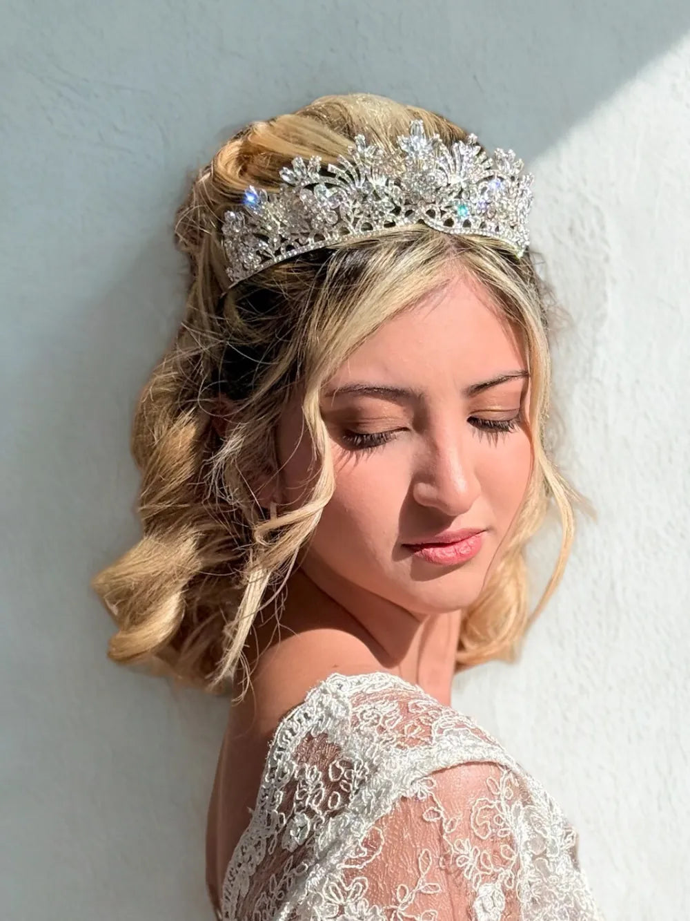 Tiara Aura Real - Cristal