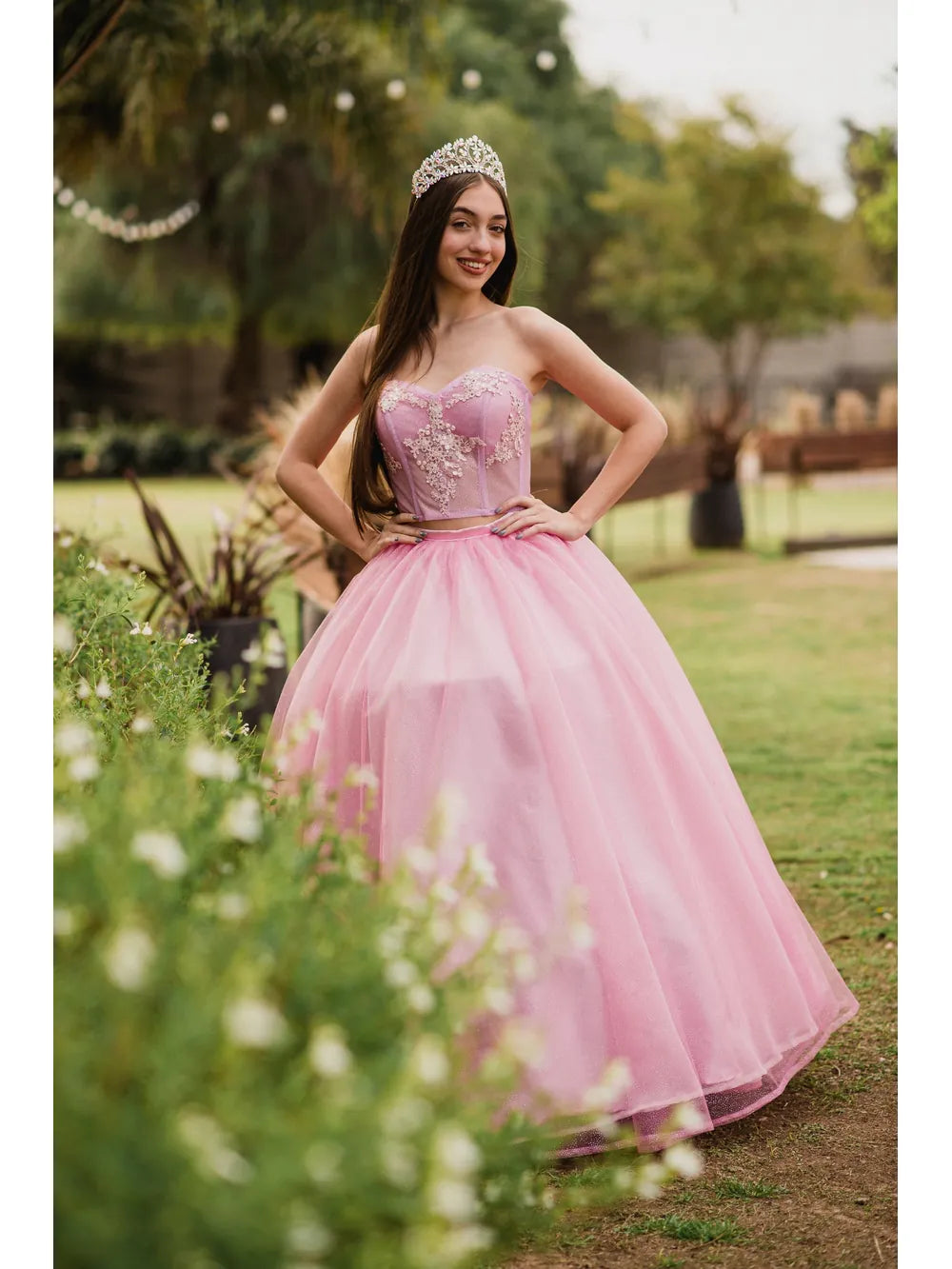 Corona Jardín Real – Aurora (Tornasol)
