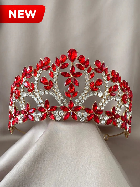 Corona Jardin Real - Rojo rubí