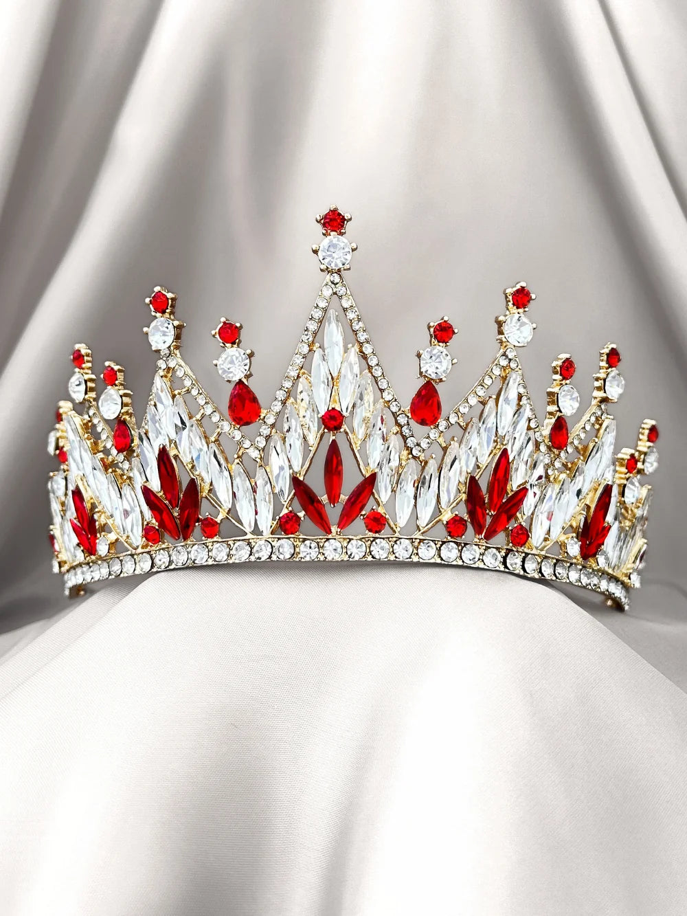 Corona Cristal Imperial – Rubí