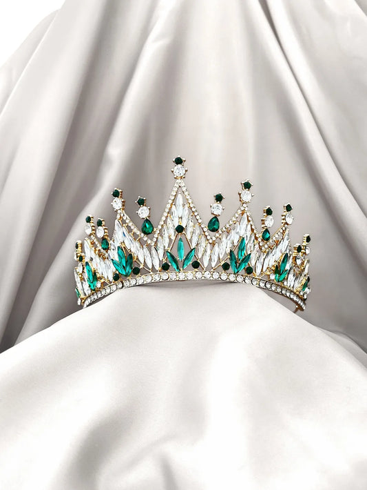 Corona Cristal Imperial – Esmeralda