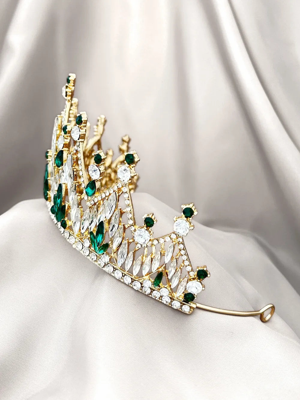 Corona Cristal Imperial – Esmeralda