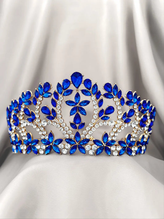 Corona Jardín Real – Azul Profundo