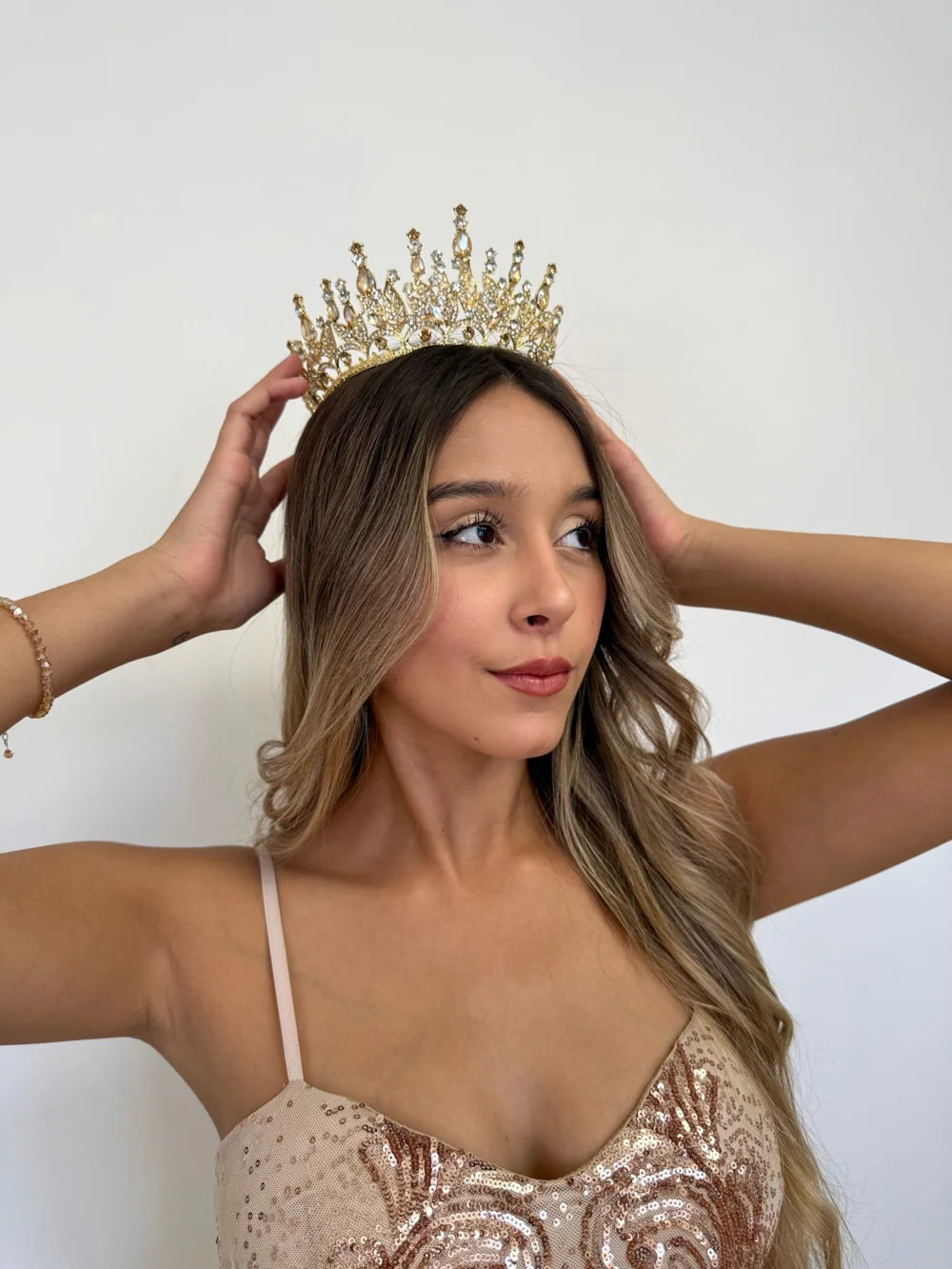 Corona Llama Real – Oro