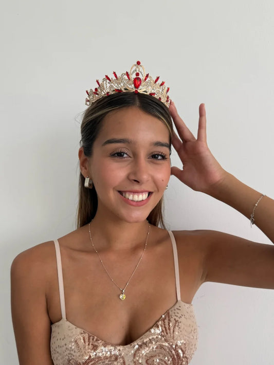 Tiara Encanto Nocturno – Rojo