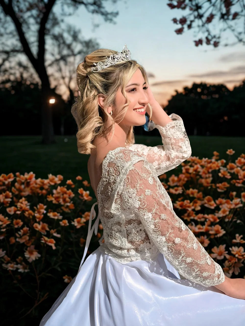 Tiara Encanto Nocturno – Cristal