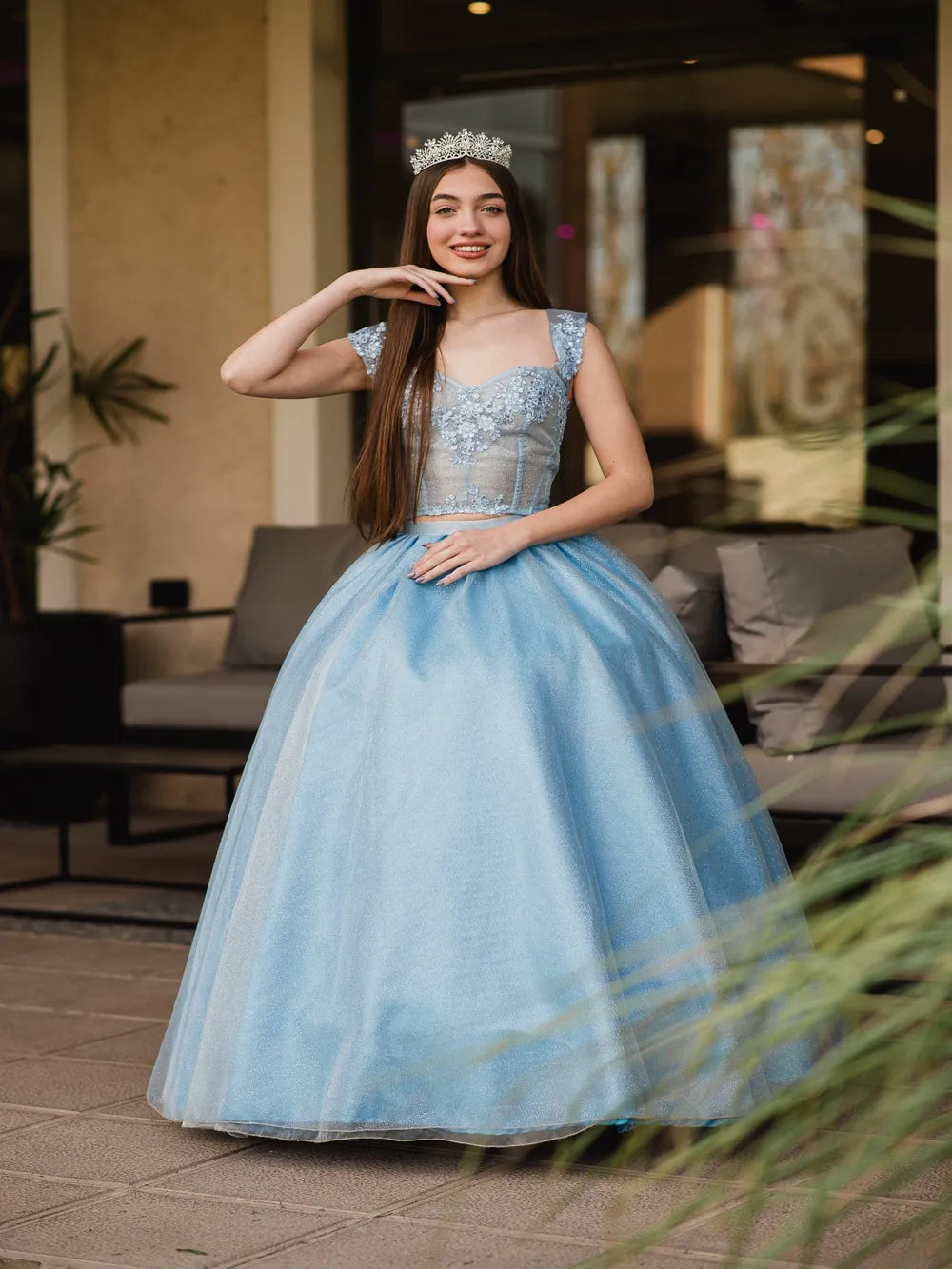 Tiara Aura Real - Cristal
