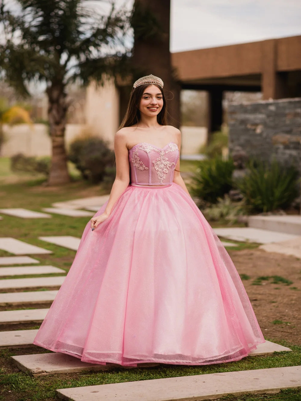 Corona Sol de Reinas – Rosa Gold