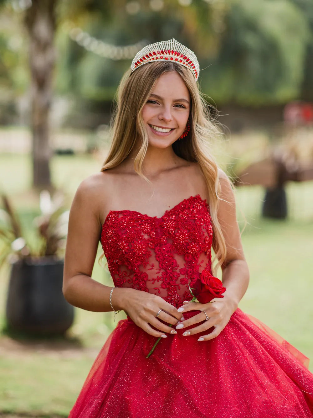 Corona Sol de Reinas – Roja