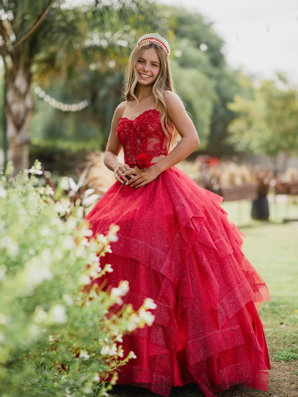 Corona Sol de Reinas – Roja