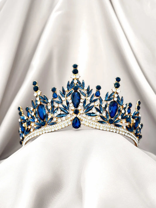 Corona Trono Celestial – Azul profundo