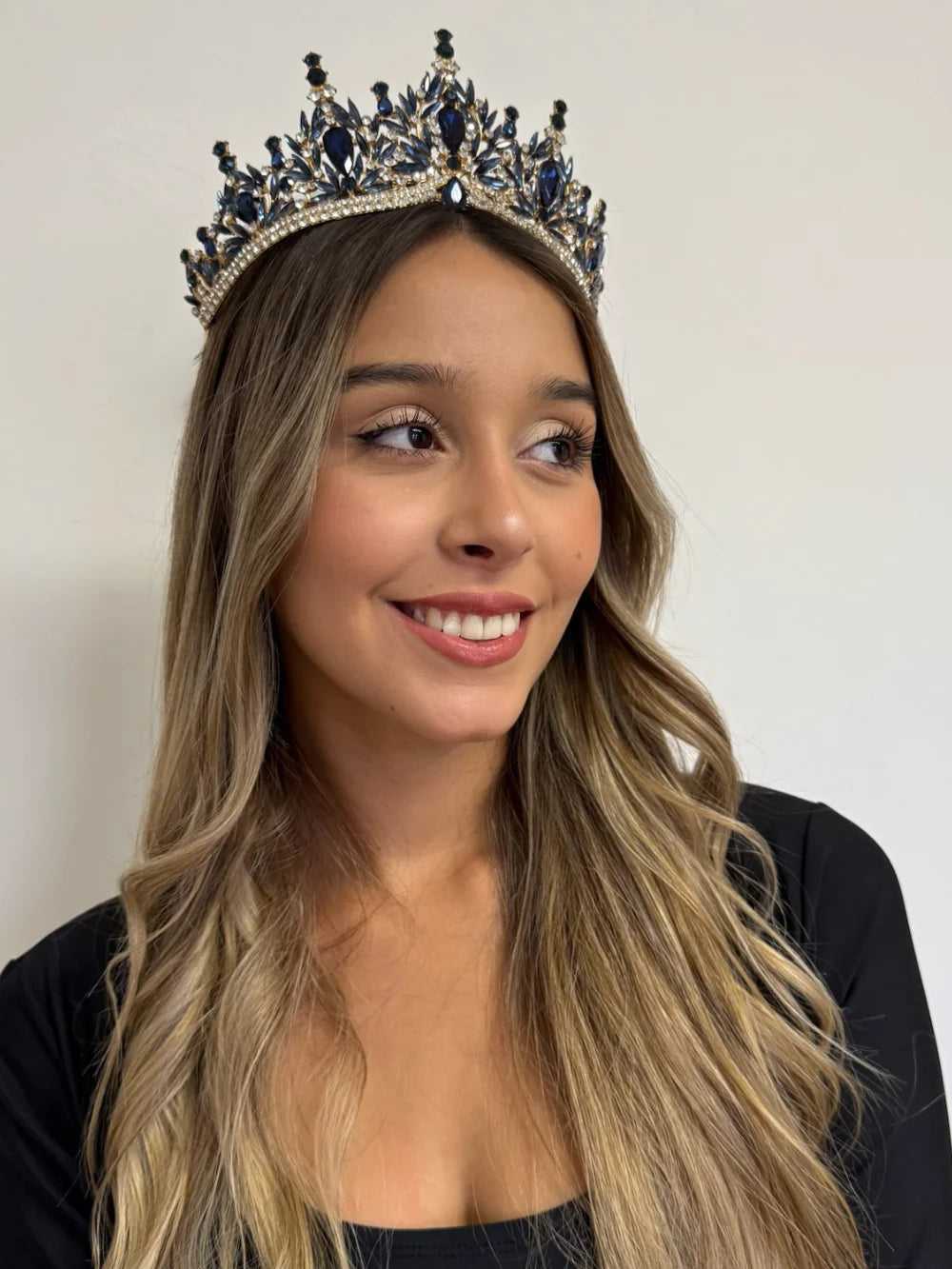 Corona Trono Celestial – Azul profundo
