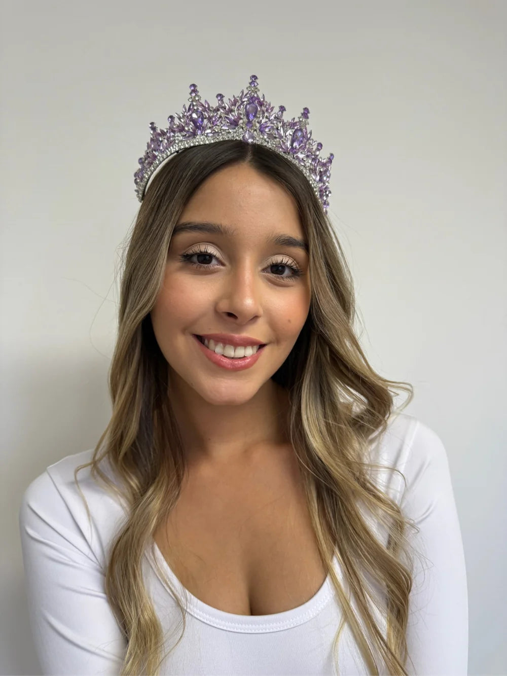 Corona Trono Celestial – Lila Boreal
