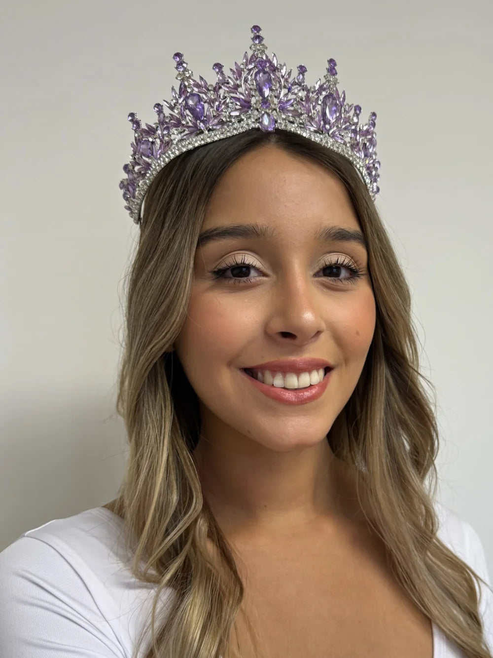 Corona Trono Celestial – Lila Boreal