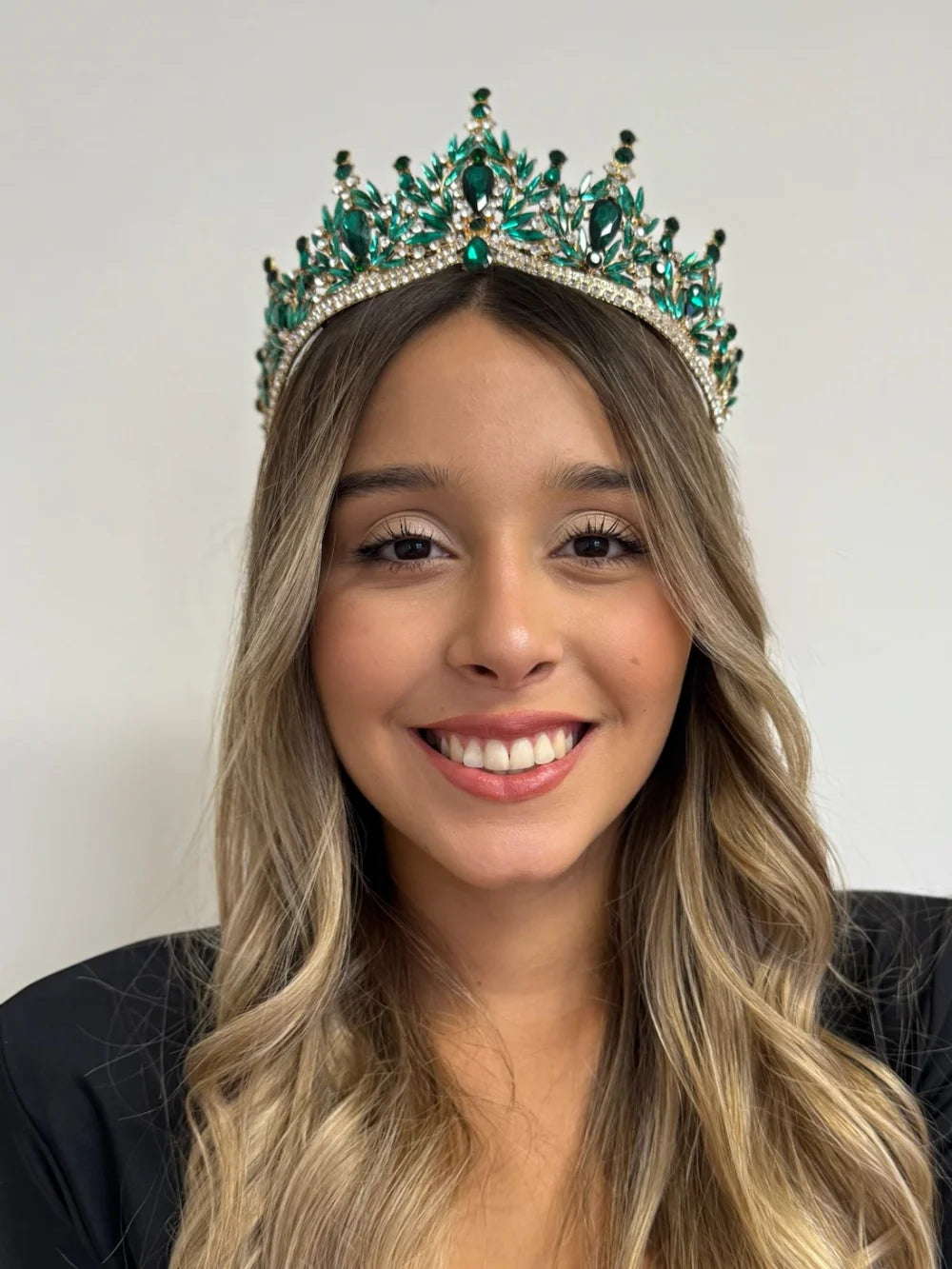 Corona Trono Celestial – Verde Esmeralda