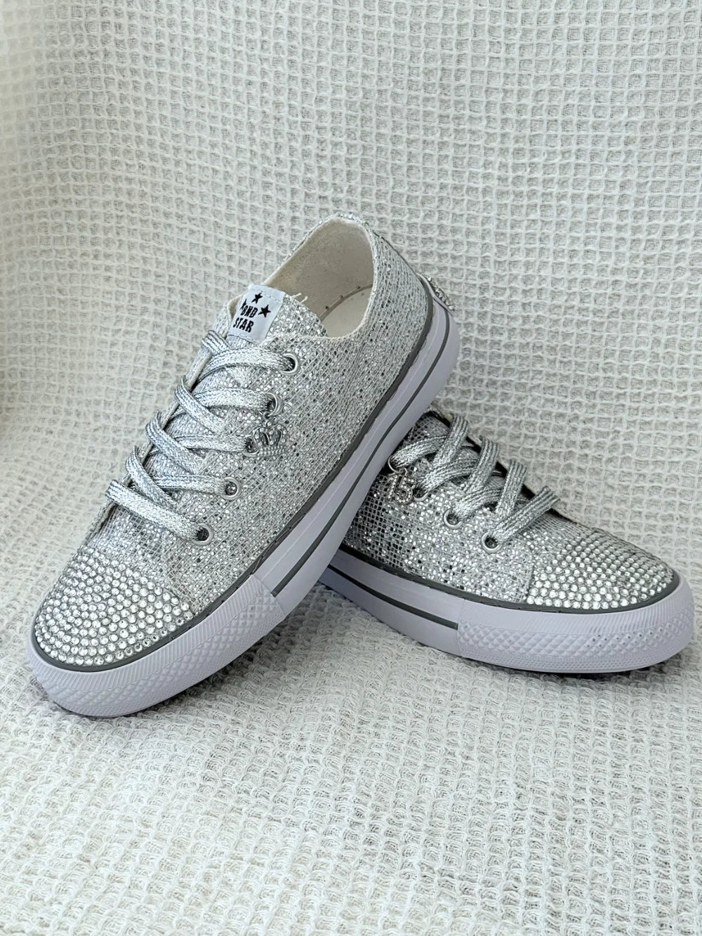 Zapatillas Brillo Imperial Plata