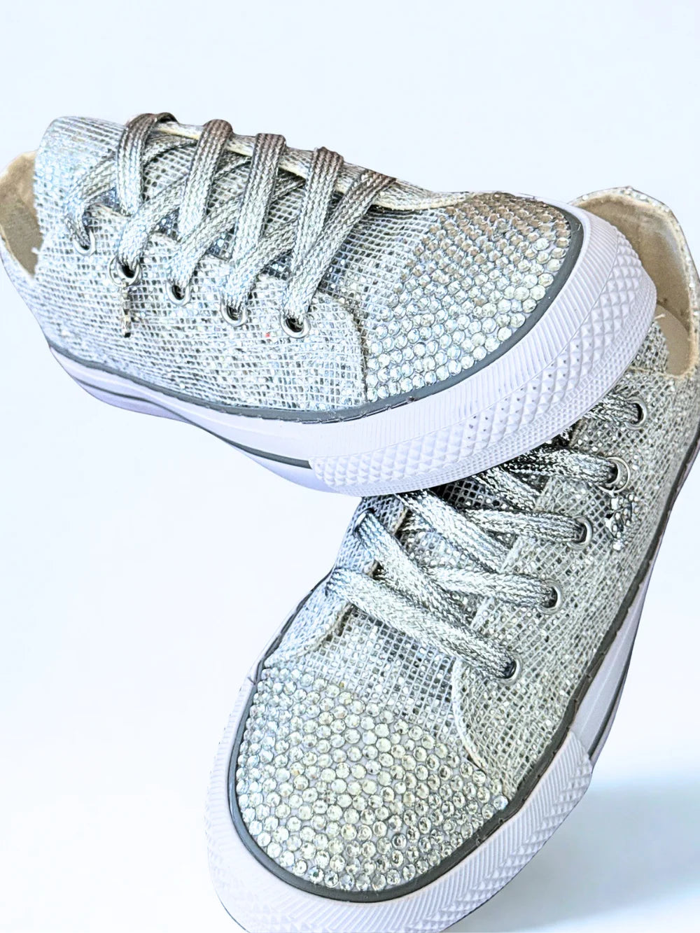 Zapatillas Brillo Imperial Plata