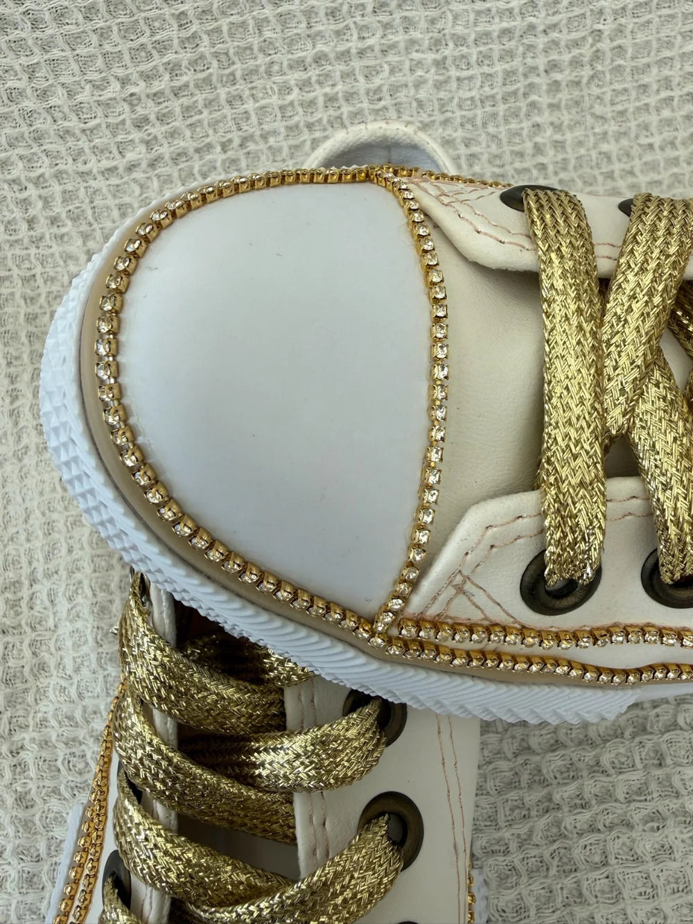 Zapatillas Brillo Imperial Oro