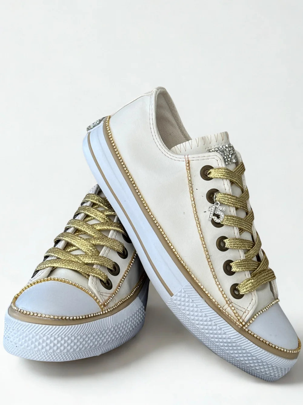 Zapatillas Brillo Imperial Oro