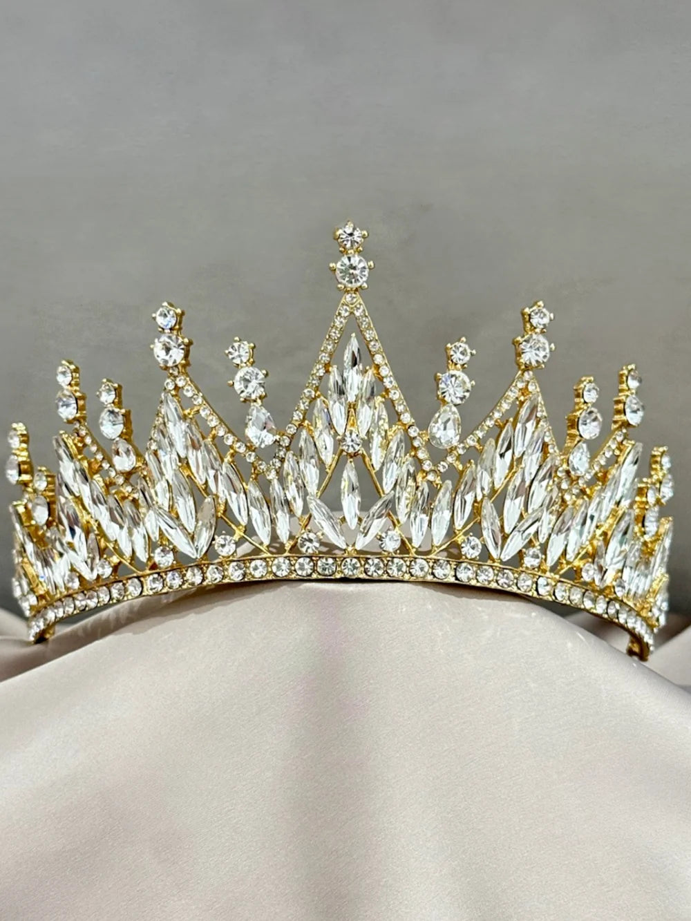 Corona Cristal Imperial Oro