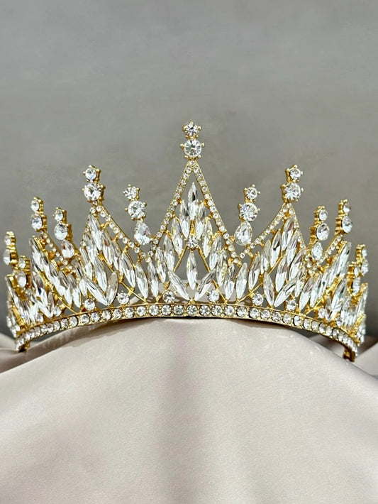 Corona Cristal Imperial Oro
