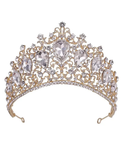 Corona Emperatriz de Cristal Dorada
