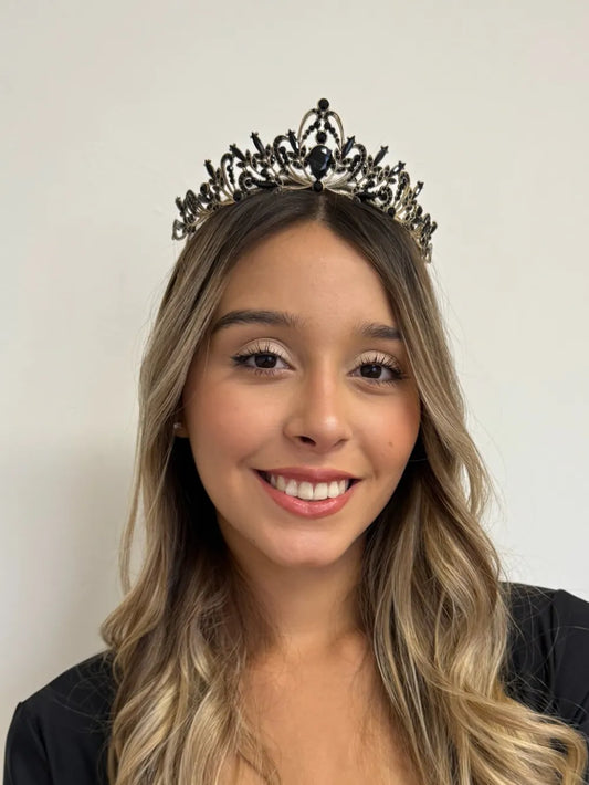 Tiara Encanto Nocturno – Ónix Bronze