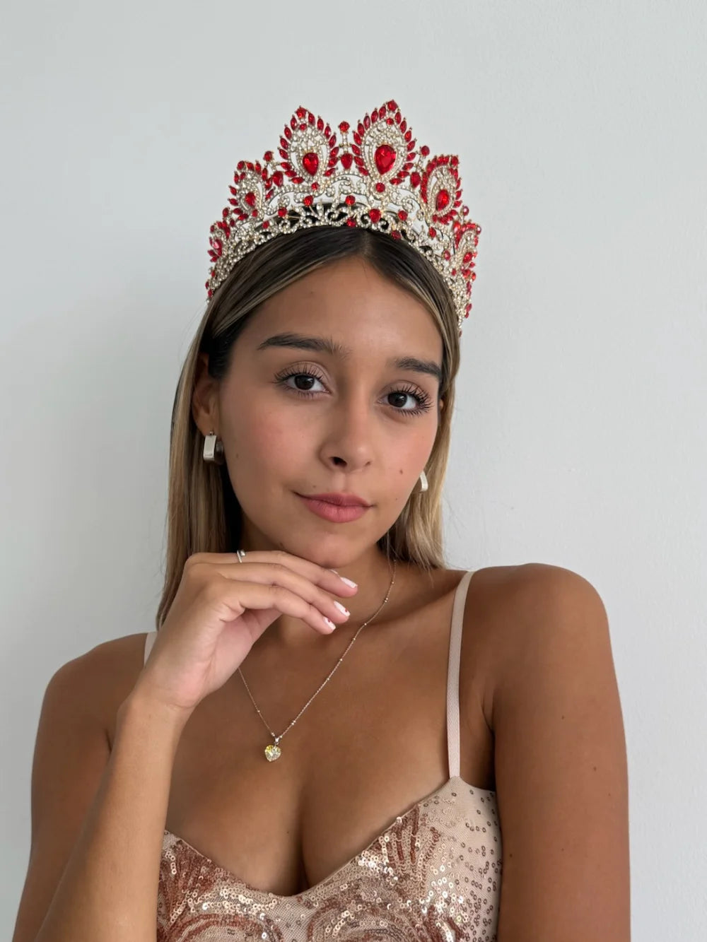 Reina Celestial Rojo Rubí