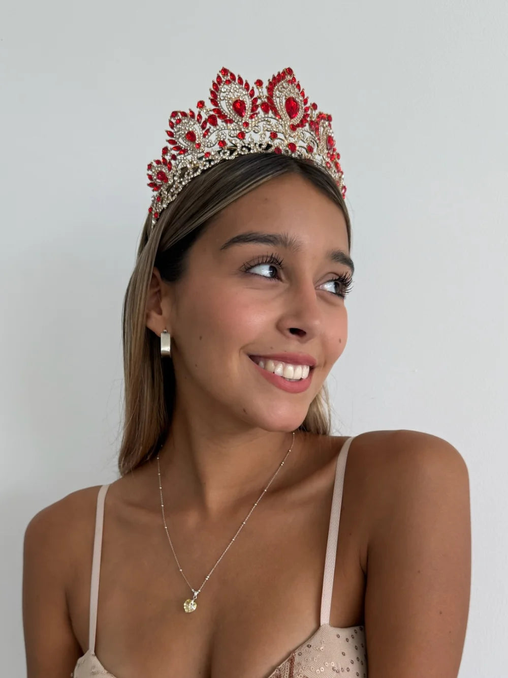 Reina Celestial Rojo Rubí
