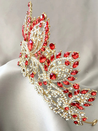 Reina Celestial Rojo Rubí