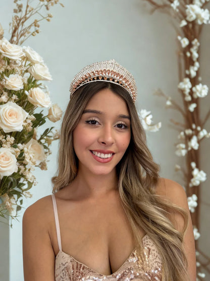 Corona Sol de Reinas – Rosa Gold