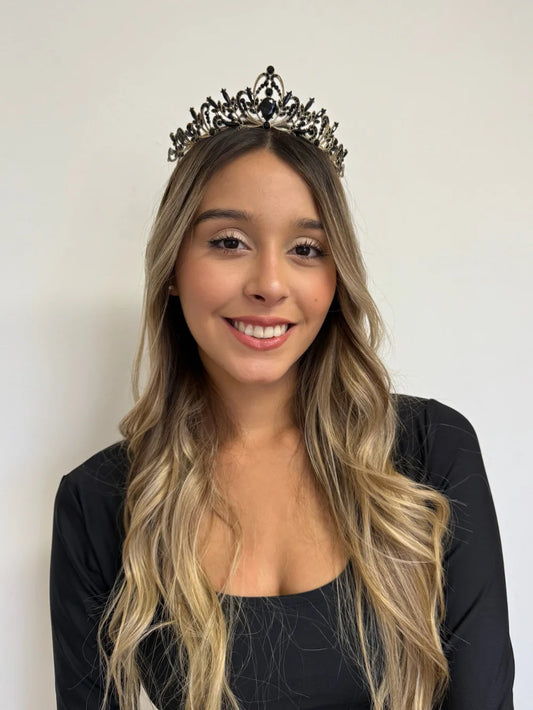 Tiara Encanto Nocturno – Ónix Bronze