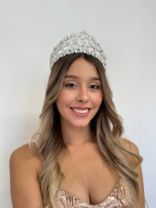 Corona Jardín Real – Cristal