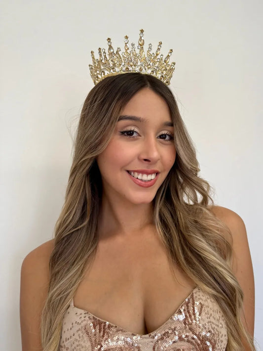 Corona Llama Real – Oro
