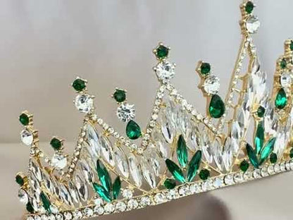 Corona Cristal Imperial – Esmeralda