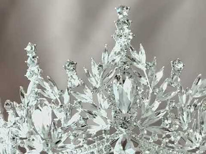 Corona Trono Celestial – Cristal Transparente