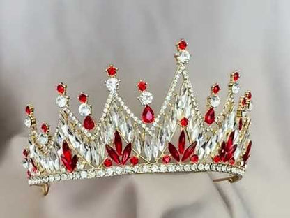 Corona Cristal Imperial – Rubí