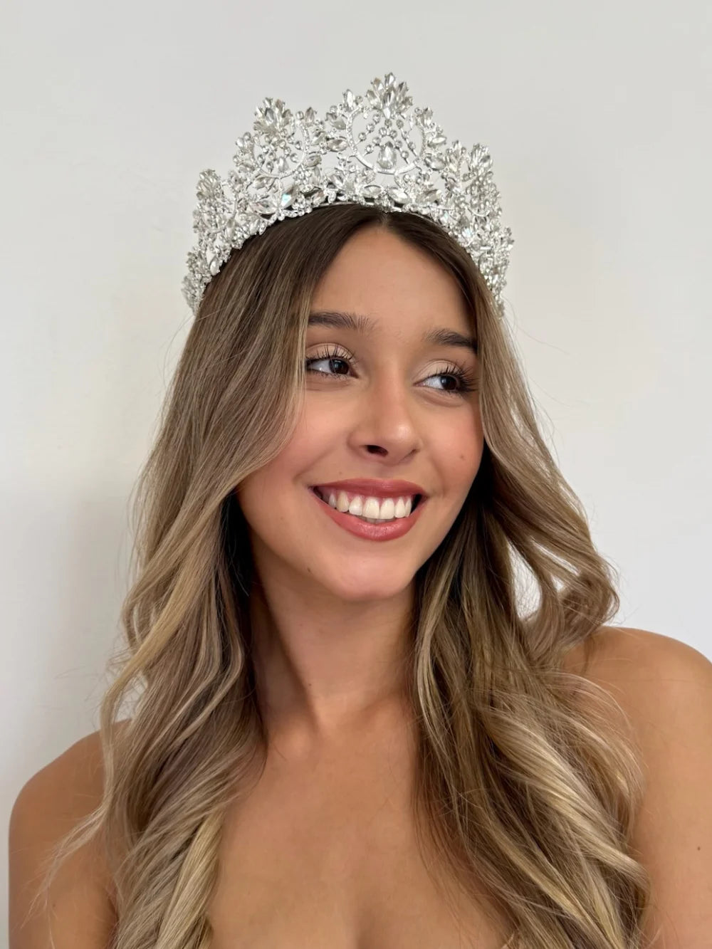 Corona Renacimiento – Cristal Plateado