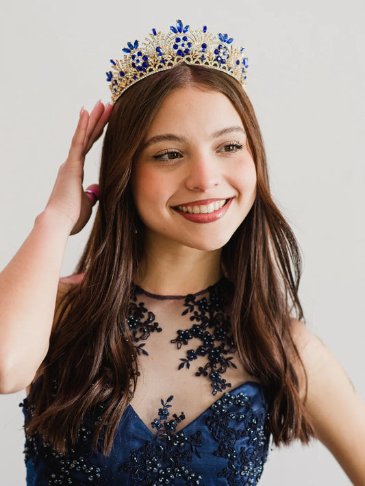 Tiara Aura Real - Azul
