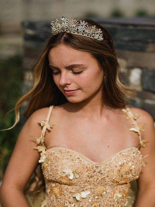 Tiara Aura Real - Dorada