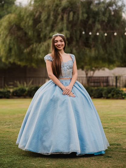 Tiara Cristal de Hielo – Plateada