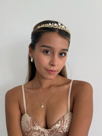 Tiara Destello Real – Dorada