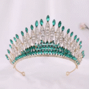 Corona verde esmeralda para 15 años