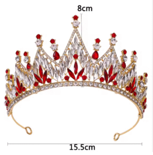 Corona Cristal Imperial roja
