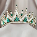 Corona Cristal Imperial – Esmeralda