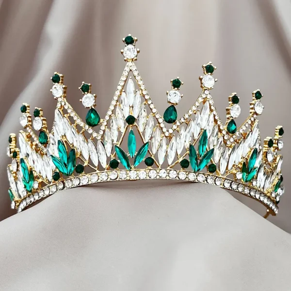 Corona Cristal Imperial – Esmeralda