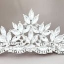 tocado de novia Cristal de hielo