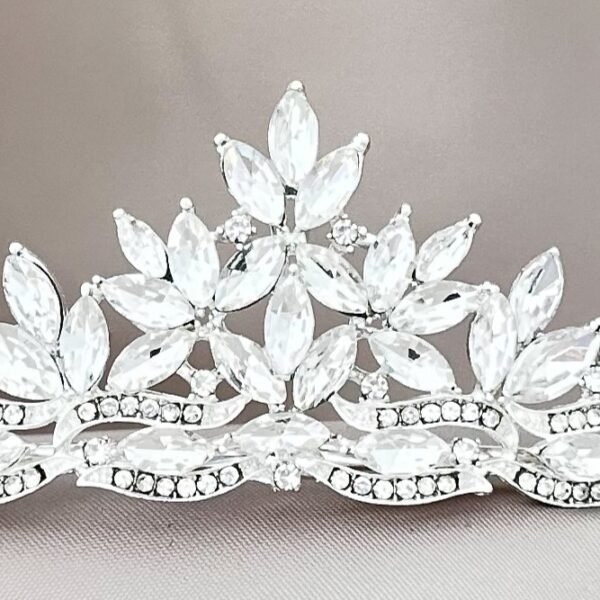 tocado de novia Cristal de hielo